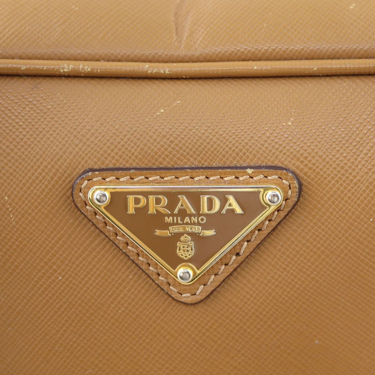 Prada Saffiano Lux Bowler Hardware
