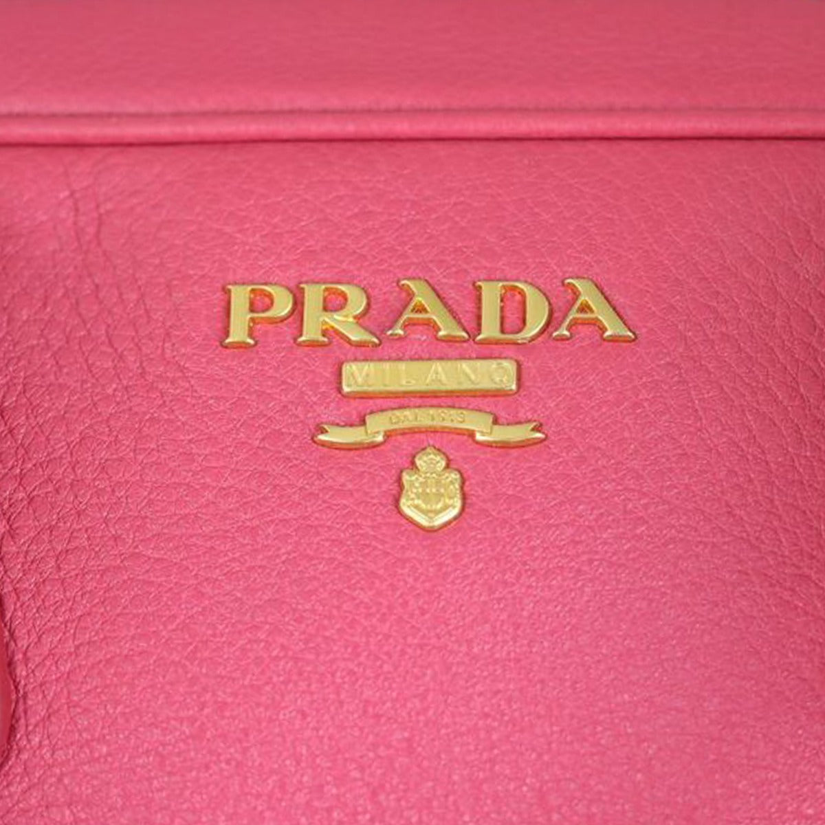 Prada Vitello Daino Bowler Hardware
