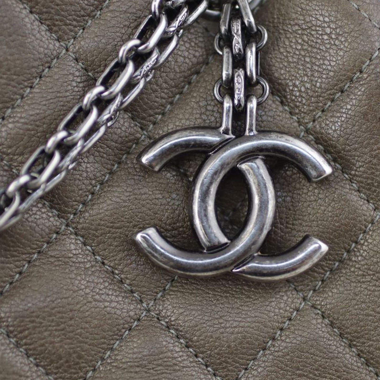 Chanel Just Mademoiselle Bowler Bag Large Hardware