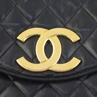 Chanel CC Round Quilted Flap Bag Hardware