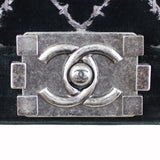 Chanel Boy Old Medium Velvet Hardware