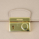 Prada Saffiano Lux Sound Crossbody Hardware