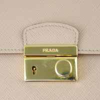 Prada Saffiano Lux Sound Crossbody Hardware