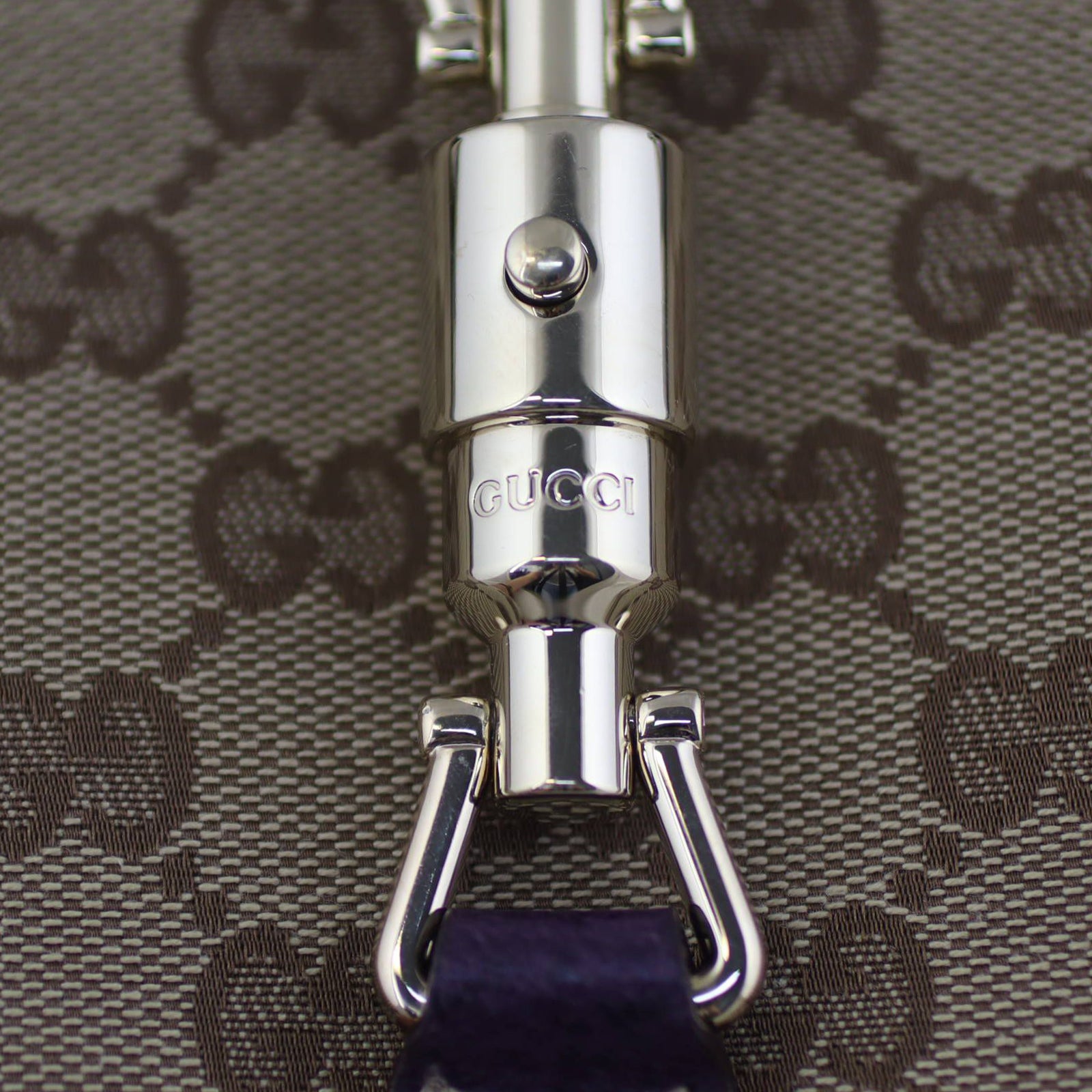 Gucci GG Canvas Mini Top Handle Bag Hardware