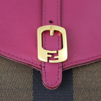 Fendi Pequin Bustina Clutch Hardware