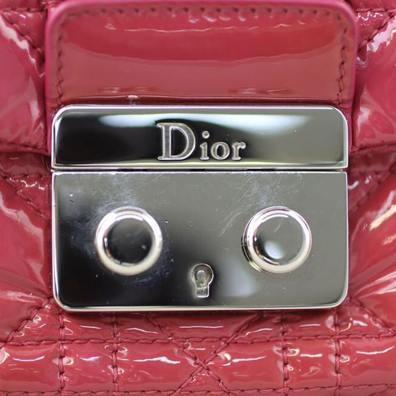 Dior Cannage New Lock Shoulder Bag Hardware