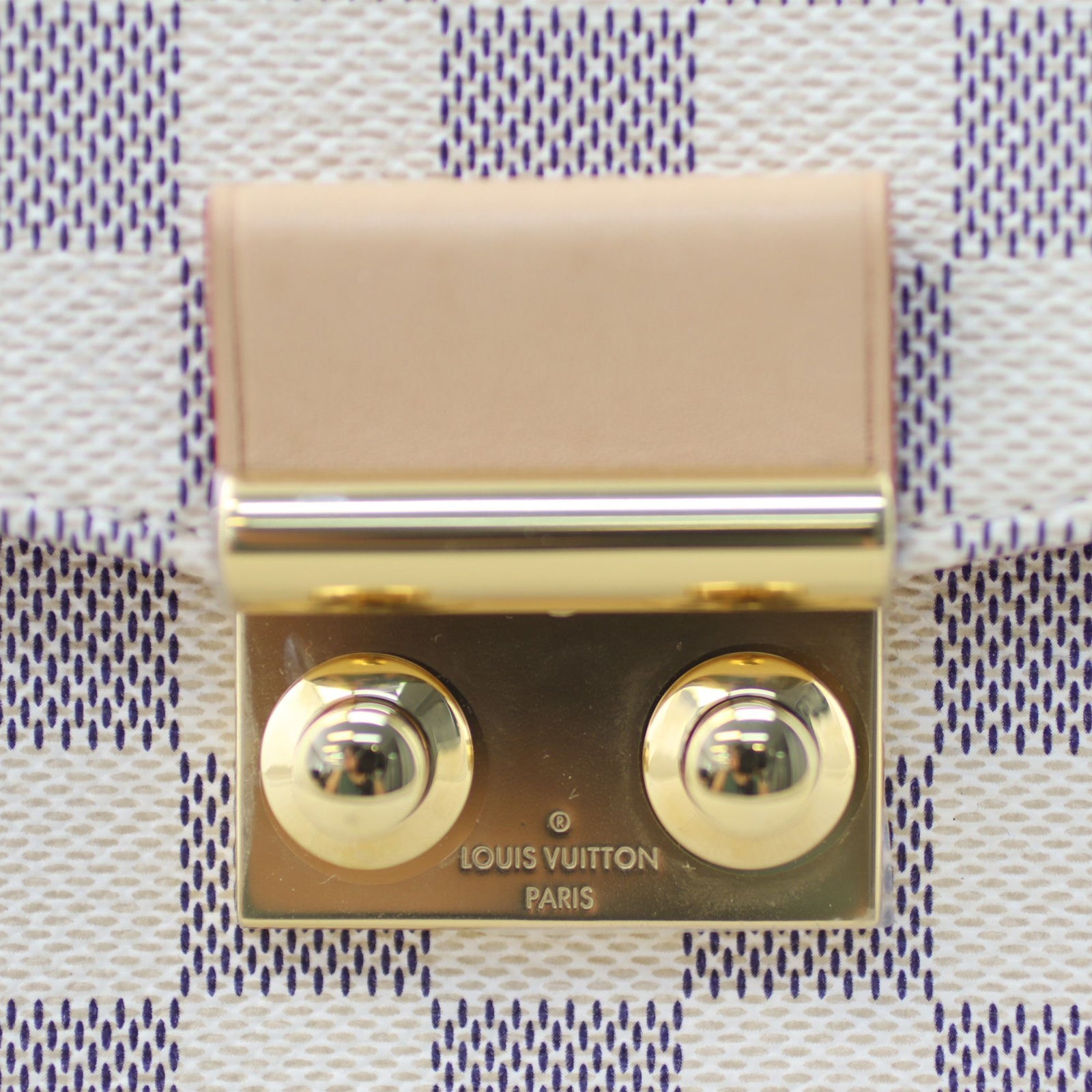 Louis Vuitton Croisette Damier Azur Hardware