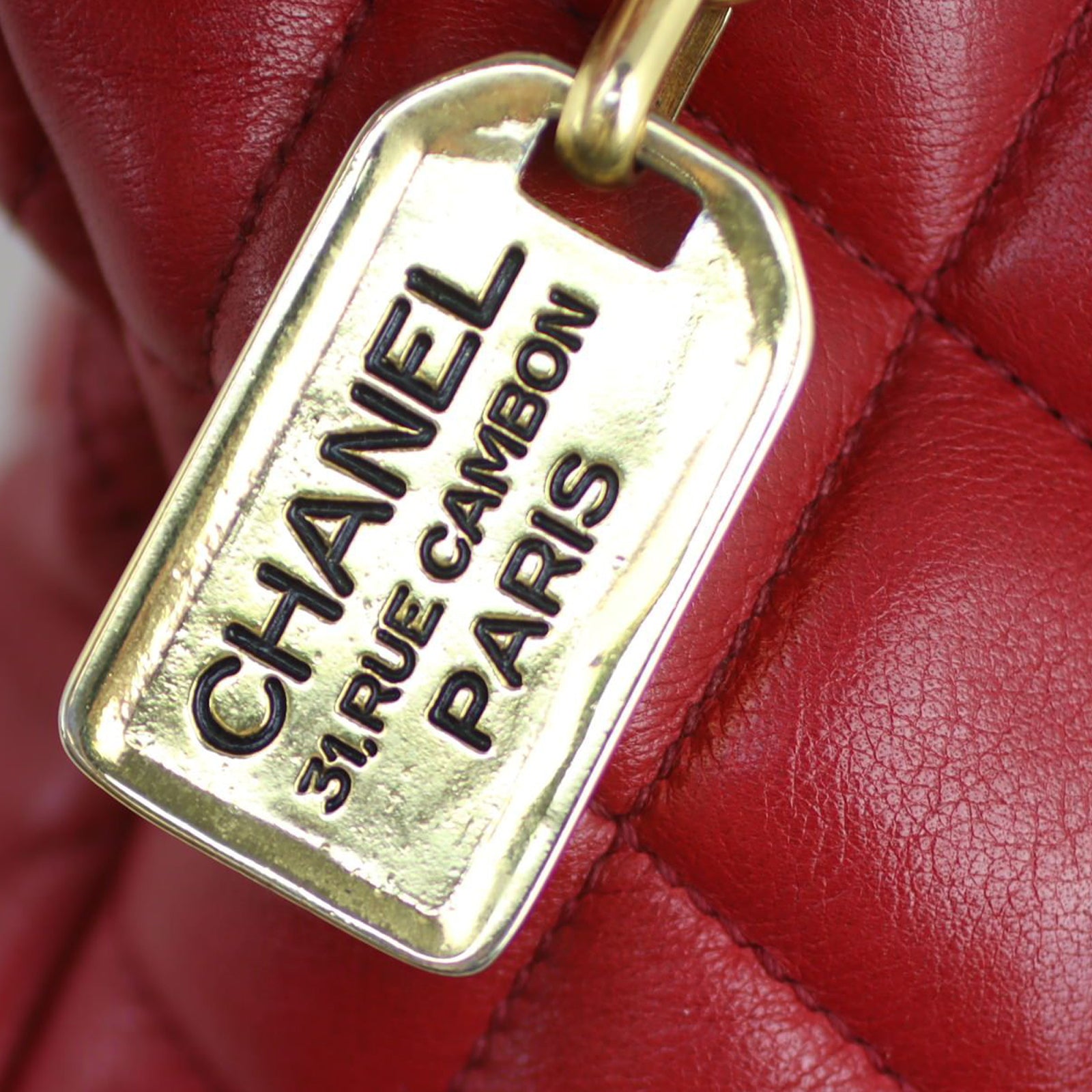 Chanel CC Quilted Tote Bag Hardware