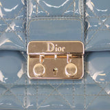 Dior Cannage New Lock Patent Pouch Hardware