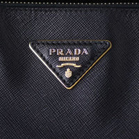 Prada Saffiano Lux Galleria Double Zip Tote Large Hardware