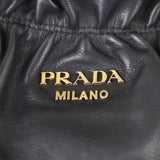 Prada Soft Leather Top Handle Tote Hardware