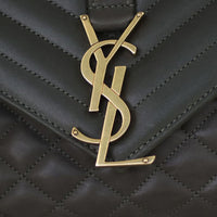 Saint Laurent Tri-Quilt Soft Envelope Bag Large Hardware