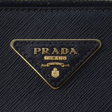Prada Saffiano Lux Galleria Double Zip Tote Small Hardware