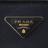 Prada Saffiano Lux Galleria Double Zip Tote Small Hardware