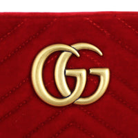Gucci GG Marmont Small Velvet Camera Bag Hardware