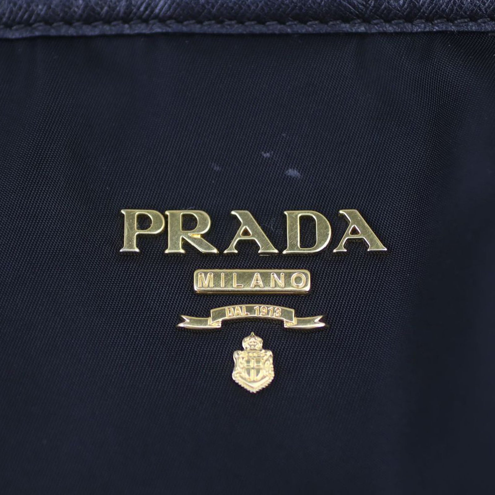 Prada Tessuto Shopping Tote Hardware