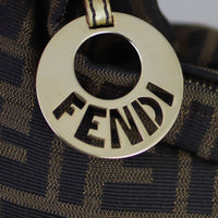 Fendi Zucca Chef Mini Hobo Hardware