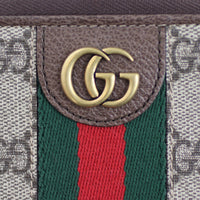 Gucci Ophidia Three Little Pigs Zip Around Wallet Hardware