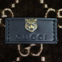 Gucci GG Medium Velvet Backpack Hardware