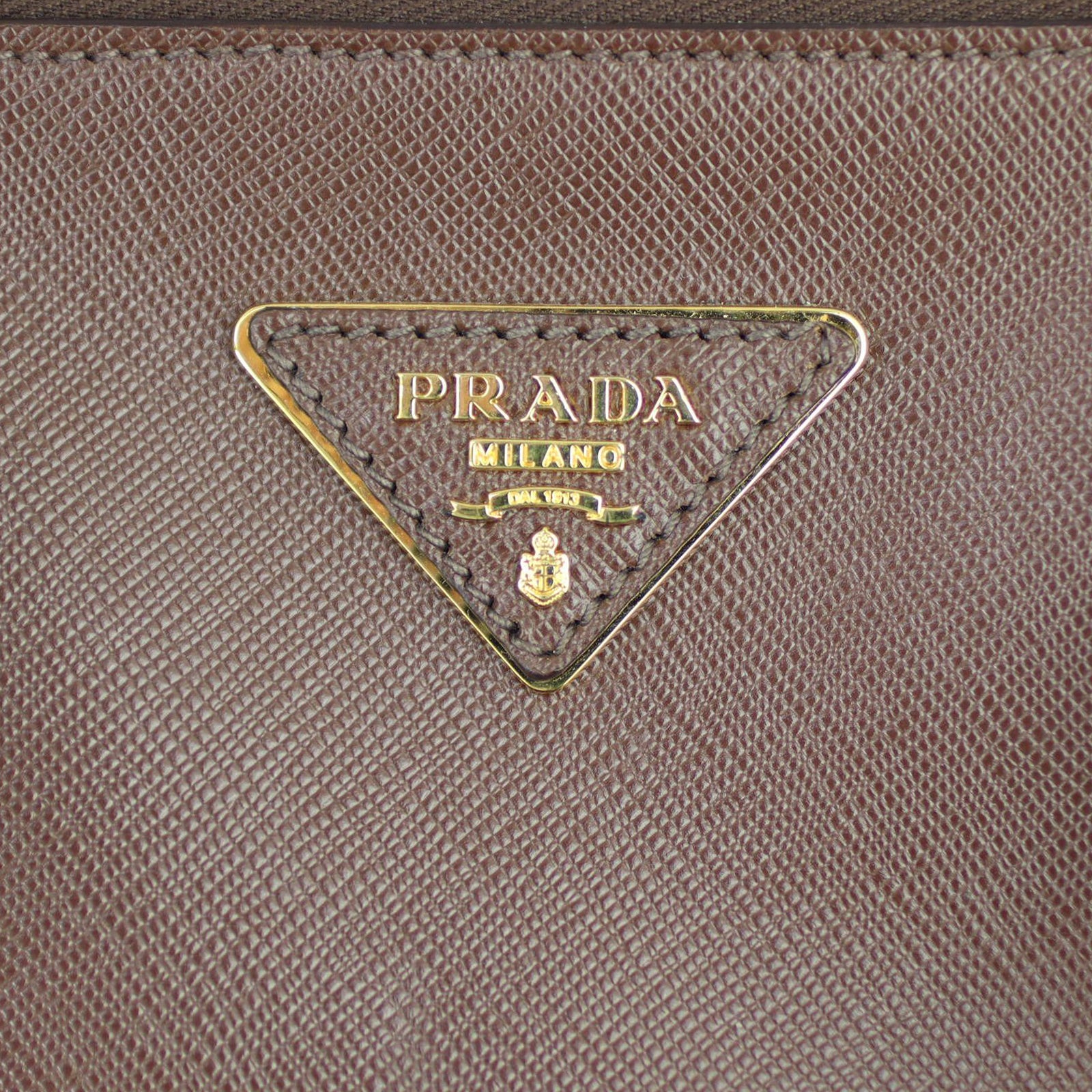 Prada Saffiano Lux Galleria Double Zip Tote Large Hardware
