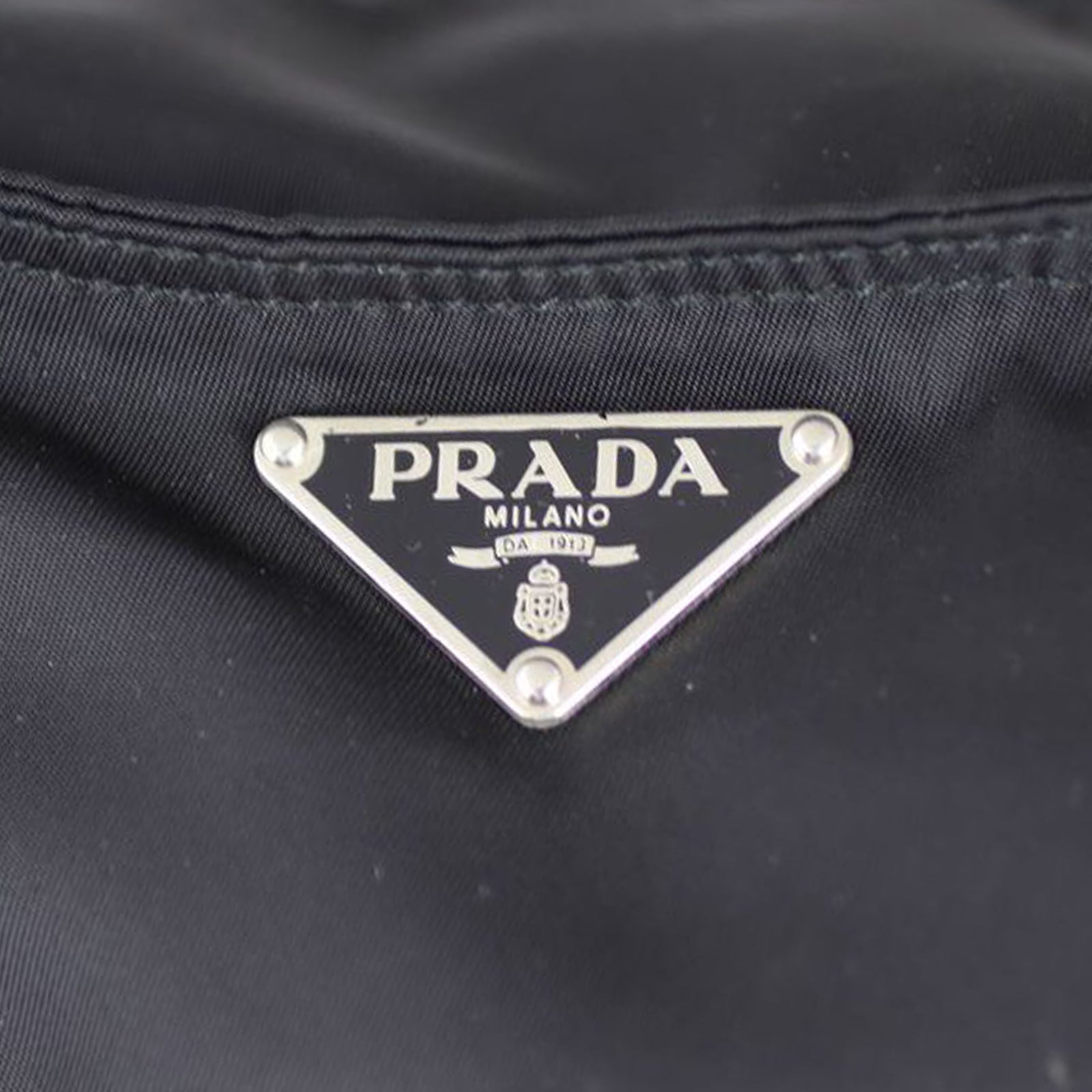 Prada Tessuto Shopping Tote Hardware