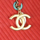 Chanel CC Chevron Surpique Tote Hardware