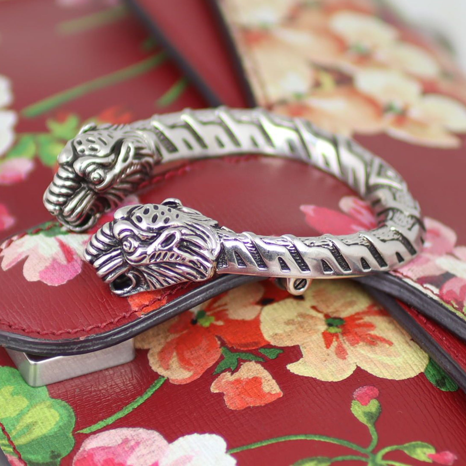 Gucci Dionysus GG Blooms Small Shoulder Bag Hardware