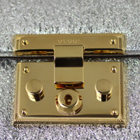 Gucci Padlock Metallic Small Shoulder Bag Hardware