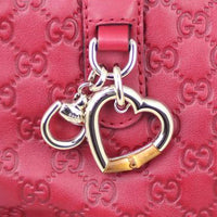 Gucci Heart-Bit Guccissima Satchel Hardware