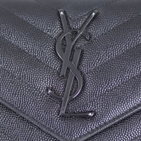Saint Laurent Monogram Envelope Wallet Large Hardware