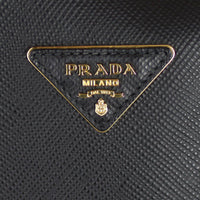 Prada Saffiano Cuir Double Bag Medium Hardware