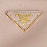 Prada Saffiano Lux Galleria Double Zip Tote Small Hardware