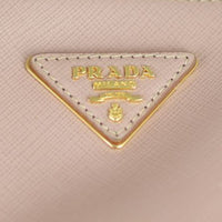 Prada Saffiano Lux Galleria Double Zip Tote Small Hardware