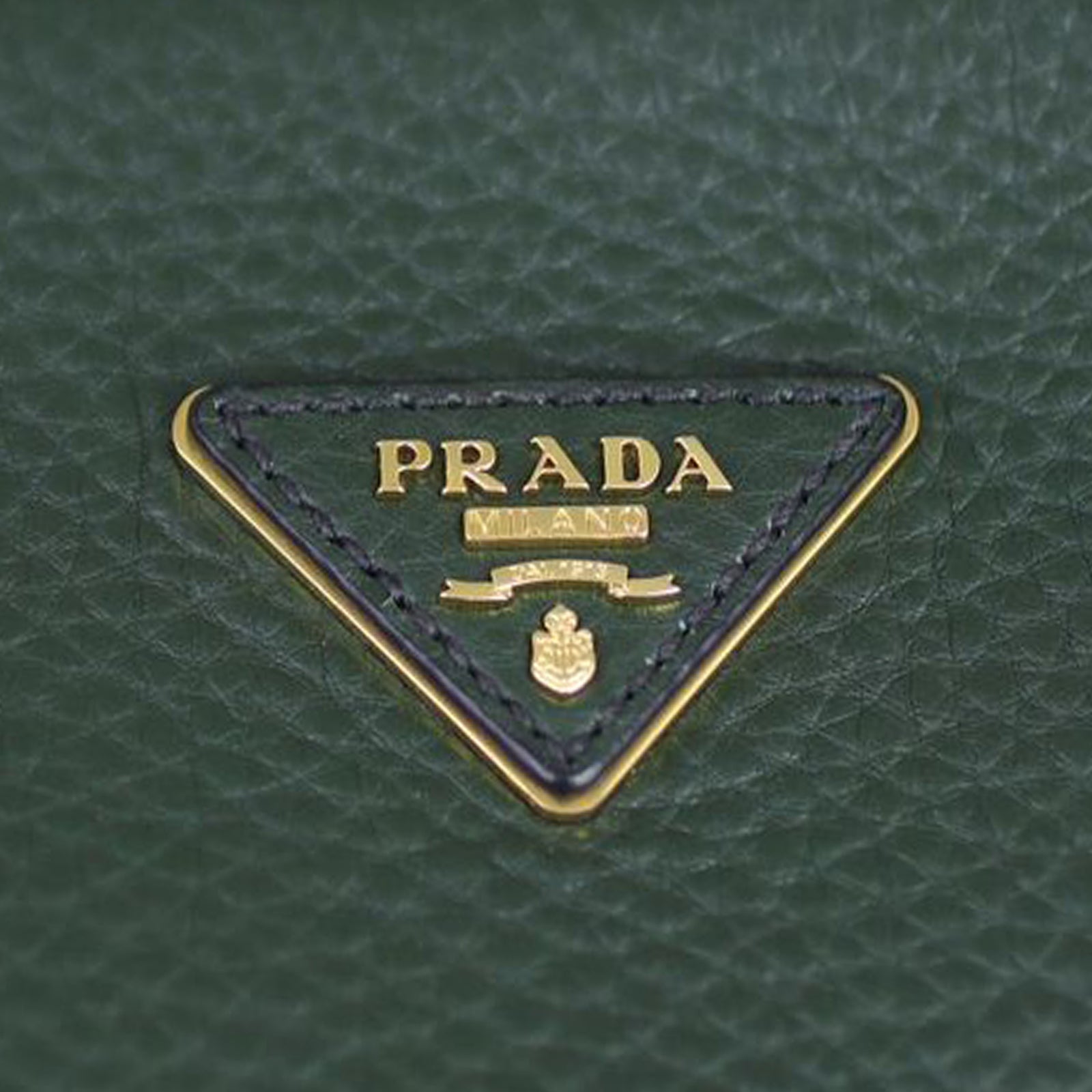 Prada Vitello Daino Hobo (green) Hardware