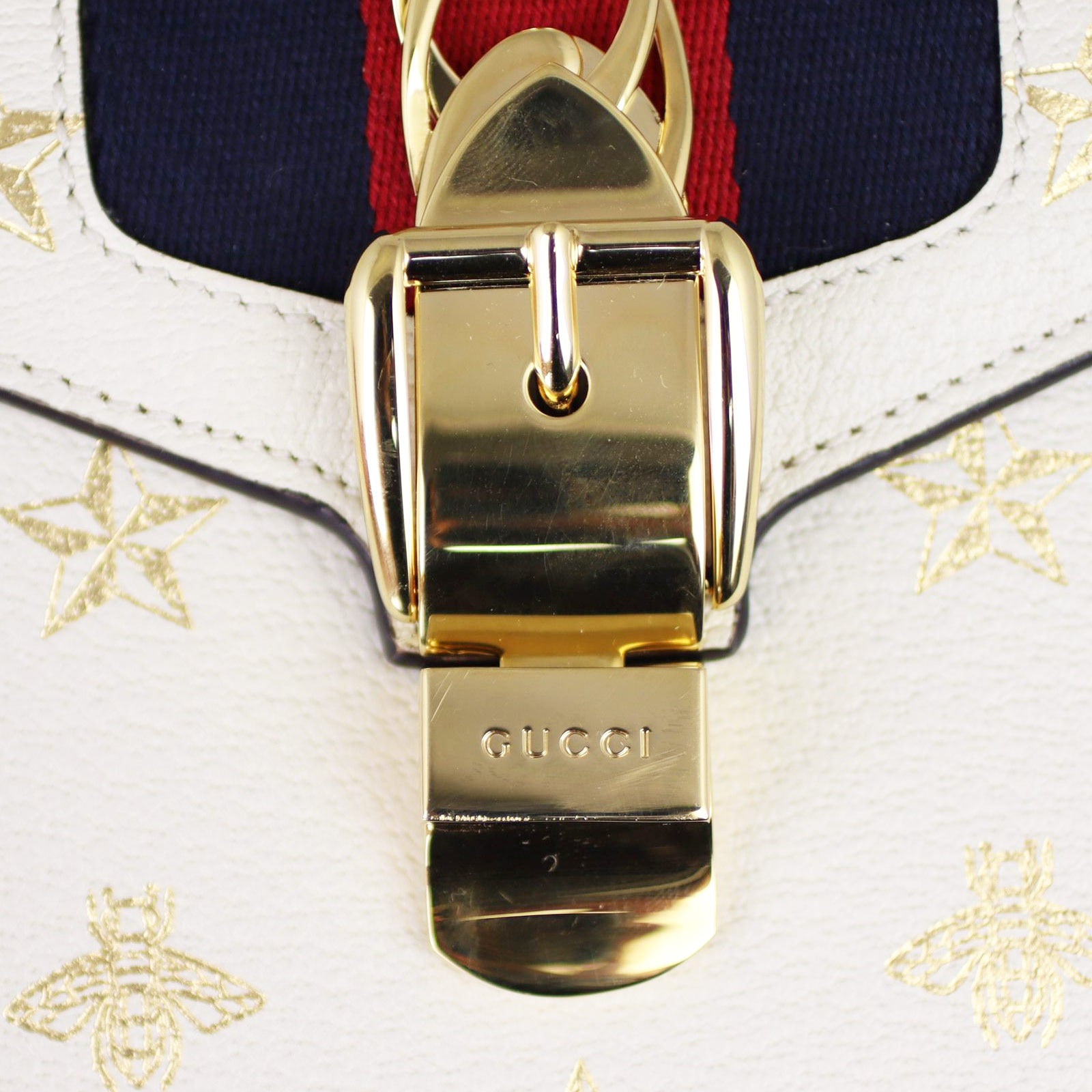 Gucci Sylvie Mini Bee Star Hardware