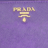 Prada Saffiano Zip Wallet Hardware
