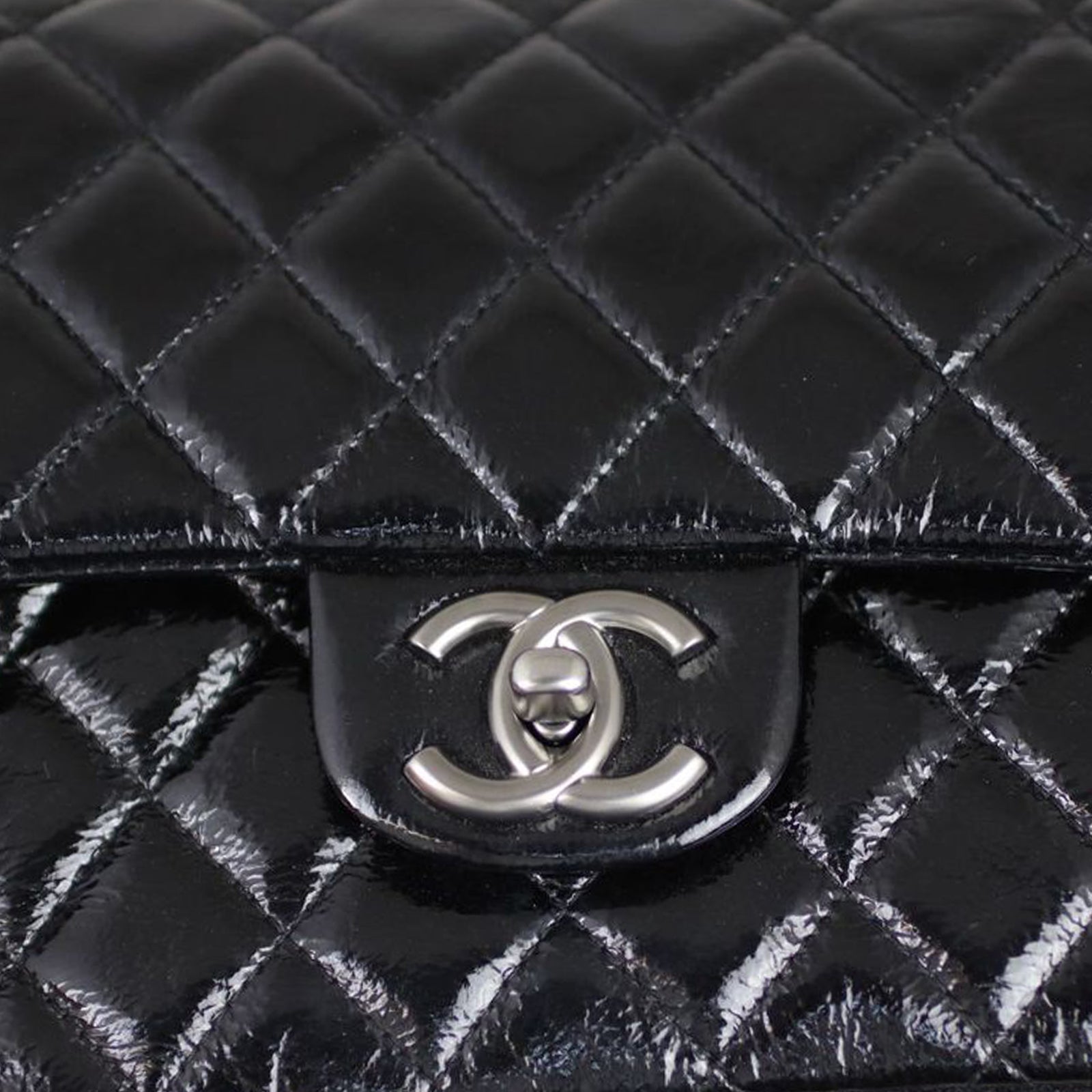Chanel Classic Double Flap Medium Patent Hardware