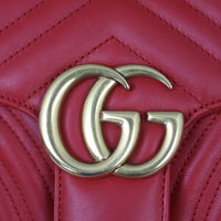 Gucci GG Marmont Small Matelasse Shoulder Bag Hardware