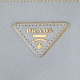 Prada Saffiano Lux Galleria Double Zip Tote Hardware