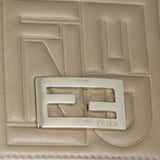Fendi Embossed Leather Wallet on Chain Hardware