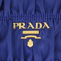 Prada Tessuto Gaufre Small Tote Hardware