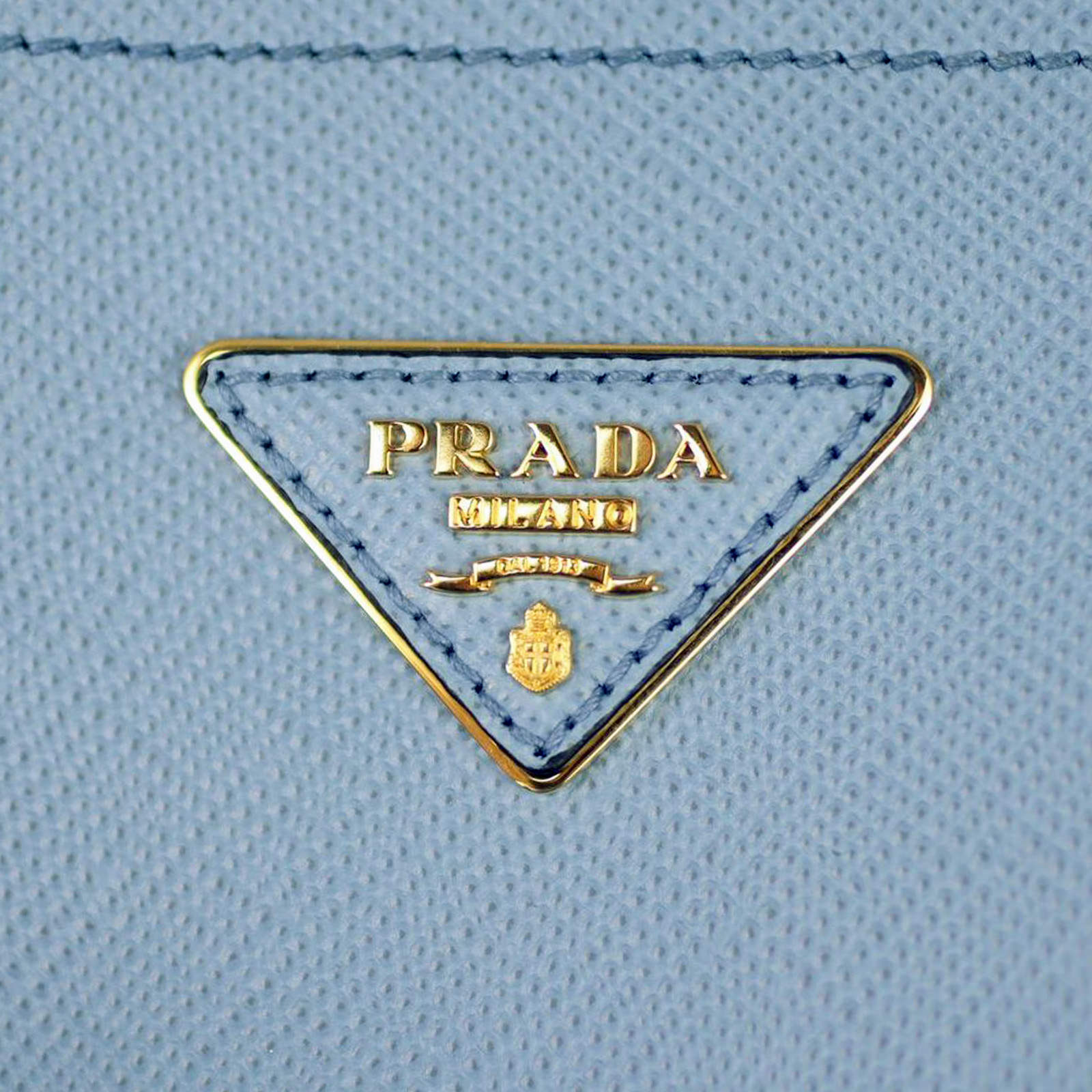 Prada Panier Saffiano Cuir Medium Tote Hardware