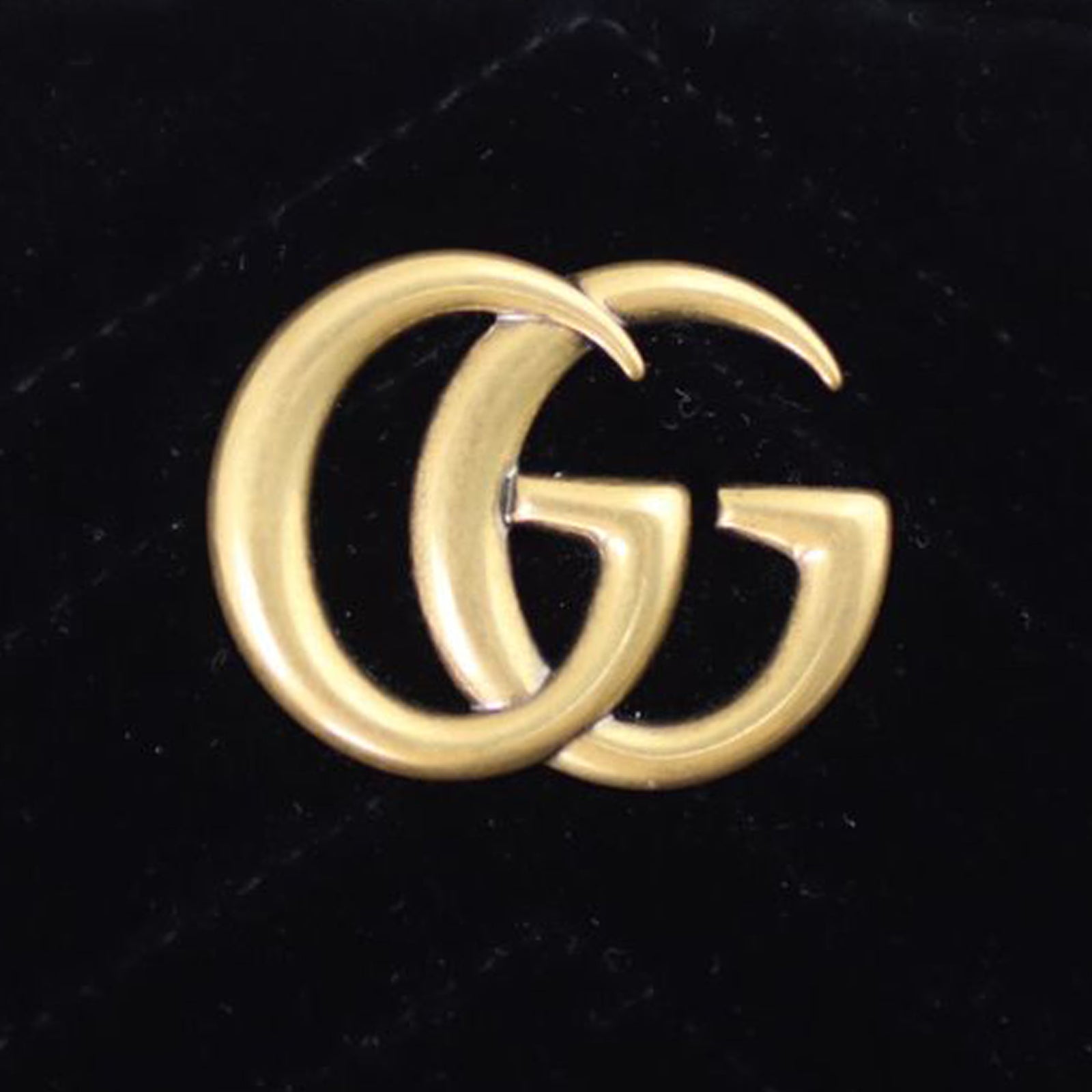 Gucci GG Marmont Matelasse Velvet Belt Bag Hardware