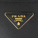 Prada Saffiano Cuir Double Bag Medium Hardware