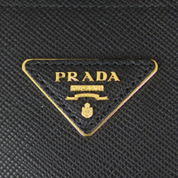 Prada Saffiano Cuir Double Bag Medium Hardware