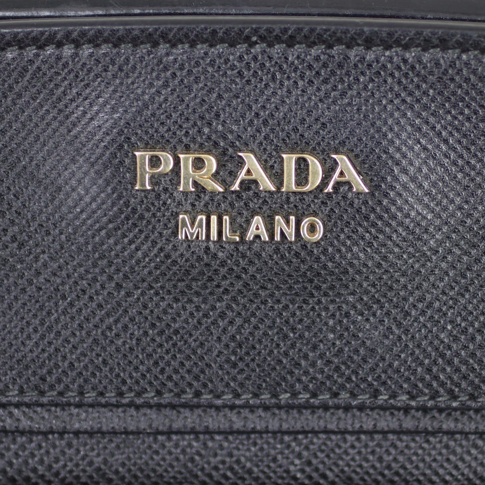 Prada Cuir Frame Tote Hardware
