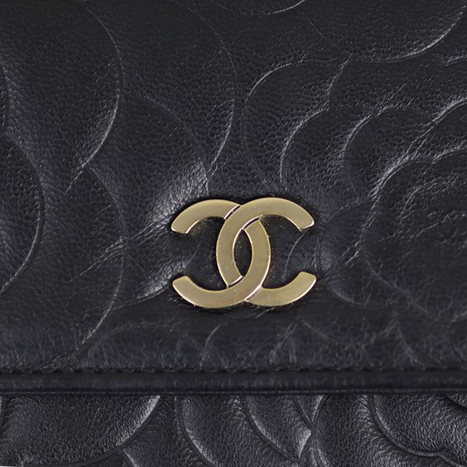 Chanel Camellia Wallet on Chain Hardware