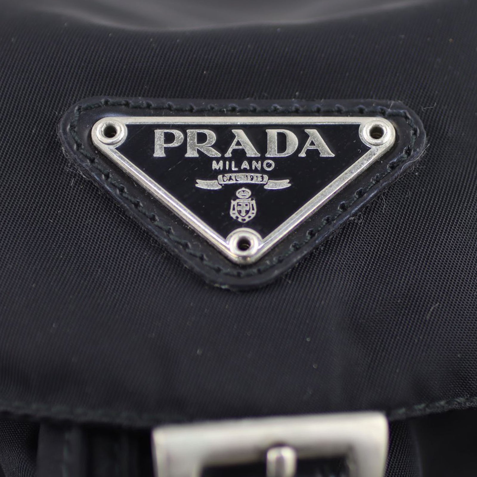 Prada Tessuto Vela Backpack Hardware
