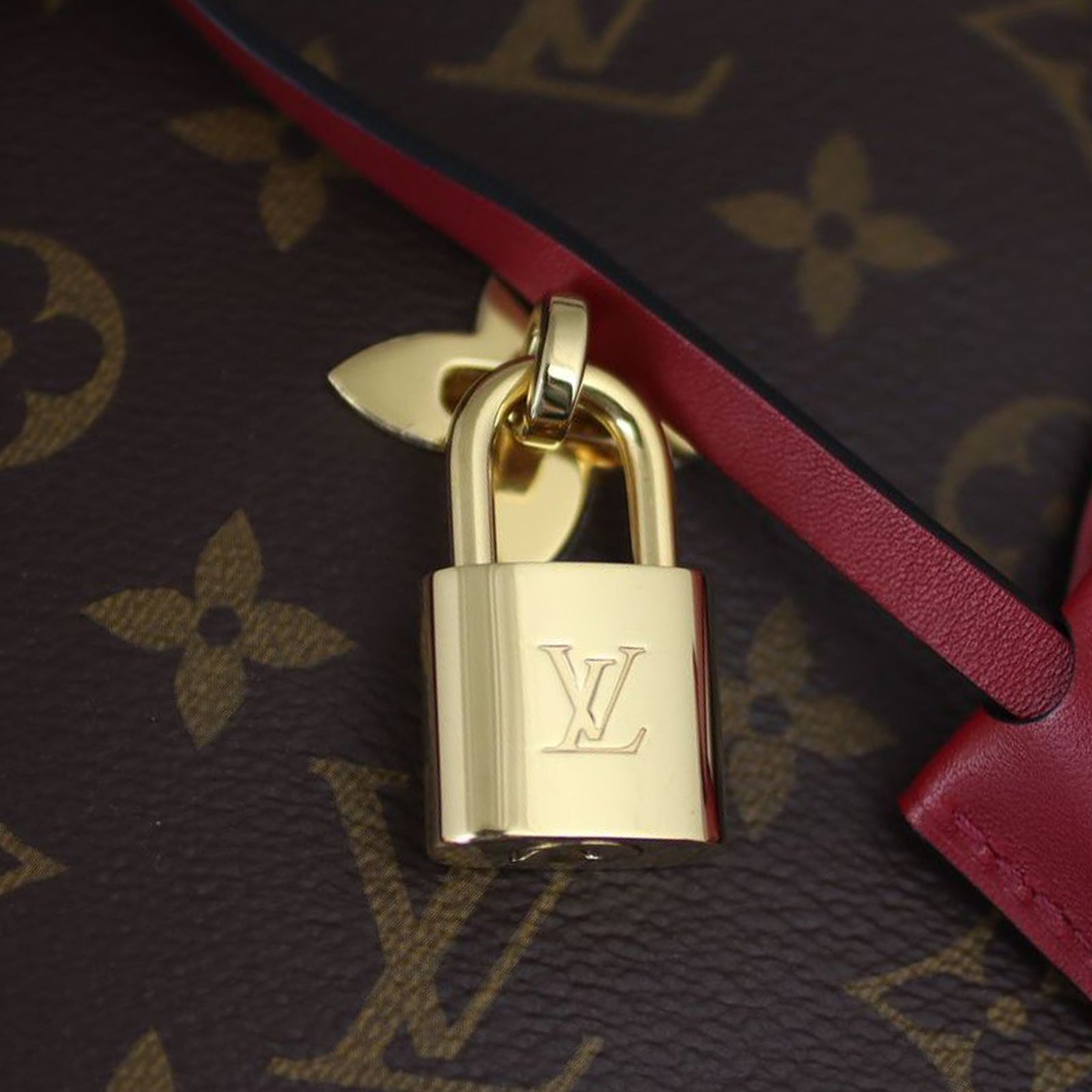Louis Vuitton Flower Zipped Tote PM Monogram Hardware