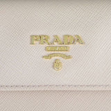 Prada Saffiano Large Travel Wallet Hardware